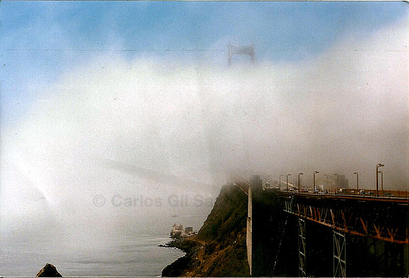 Mist at the Golden Gate, SF