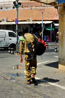 Soldier with a Bag