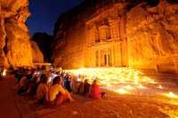 Candles at Petra