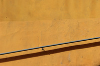 Handrail and the Orange Wall