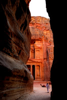 View from the corridor