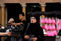 Woman at the Market of Ramallah