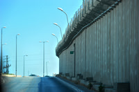Wall and Road