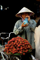 lychee seller